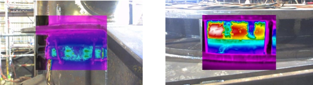 Inspección termográfica en equipos industriales
