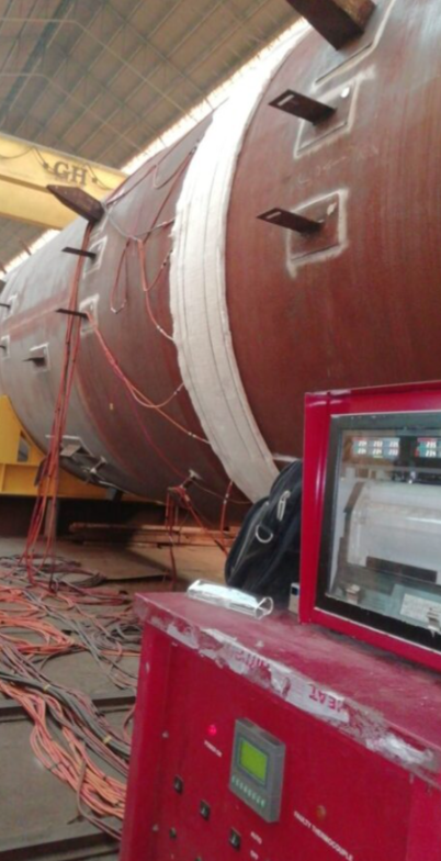 Sistema de control electrónico para el proceso PWHT en soldaduras industriales