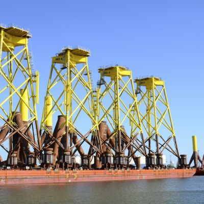 Offshore Wind Jackets en astillero