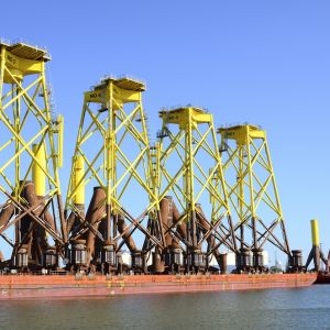 Offshore Wind Jackets en astillero